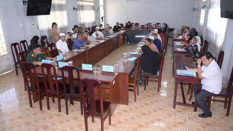 An Giang tập huấn, tuyên truyền phổ biến giáo dục pháp luật vùng đồng bào dân tộc thiểu số