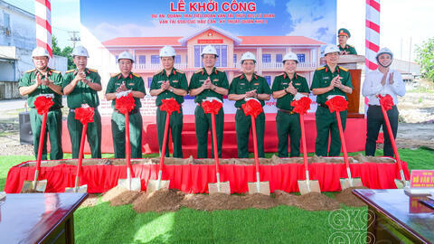 Cục Hậu cần - Kỹ thuật, Quân khu 9: Khởi công xây dựng doanh trại Tiểu đoàn Vận tải thủy 805, Lữ đoàn Vận tải 659