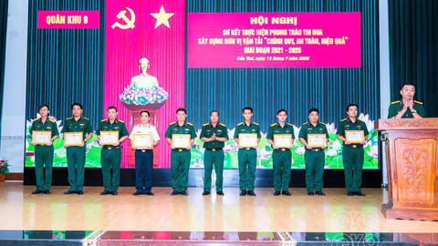 07 tập thể, 13 cá nhân xuất sắc trong thi đua xây dựng đơn vị vận tải “Chính quy, an toàn, hiệu quả” giai đoạn 2021 – 2026