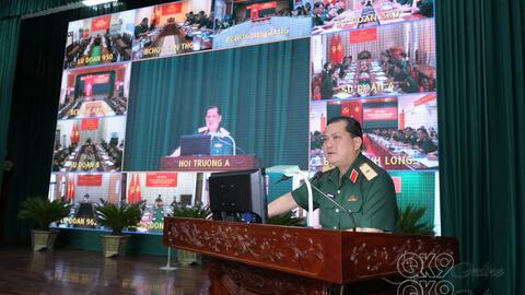 Quân khu 9 nâng cao hiệu quả tham mưu, triển khai thực hiện các mặt công tác trọng yếu