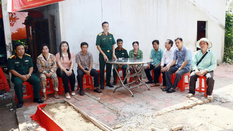 Bộ CHQS TP Cần Thơ Khởi công xây dựng nhà “Tình nghĩa”