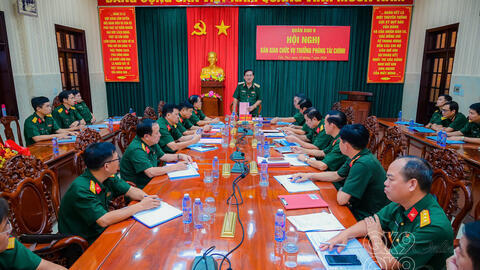 Đại tá Mai Hoàng Phong giữ chức Trưởng phòng Tài chính Quân khu 9