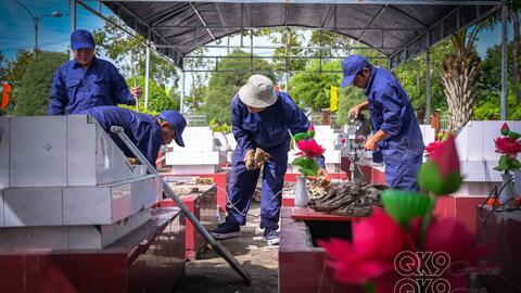 An Giang tăng cường lực lượng, lấy mẫu ADN hài cốt liệt sĩ