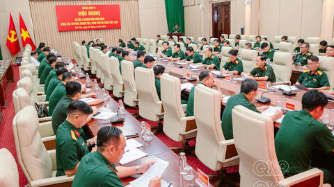 Quân khu 9 sơ kết công tác tư pháp, thanh tra, pháp chế và công tác 1389