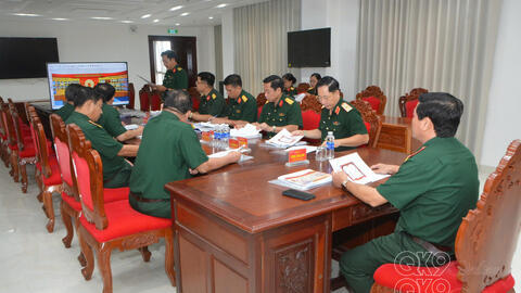 Cục Chính trị Quân khu 9 thông qua Đề cương trưng bày Phòng Truyền thống