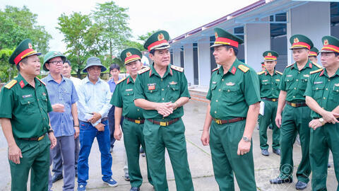 Quân khu 9 chuẩn bị chu đáo mọi mặt để đưa Phân hiệu Trường Thiếu sinh quân miền Nam hoạt động trong tháng 10/2026