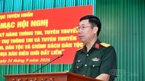 Cục Tuyên huấn (Tổng cục Chính trị QĐND Việt Nam): Khai mạc tập huấn Đề án 1219 tại An Giang
