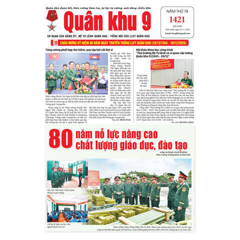 Số báo 1421, ngày 07/11/2025