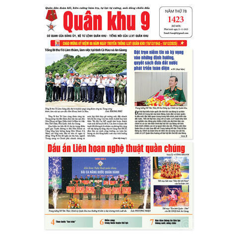 Báo in só 1423 ra ngày 21/11/2025