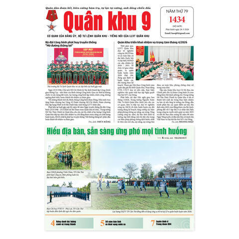 Báo in số 1434 ra ngày 28/3/2026