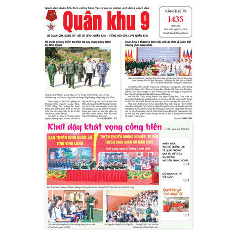 Số báo in 1435 ra ngày 07/4/2026