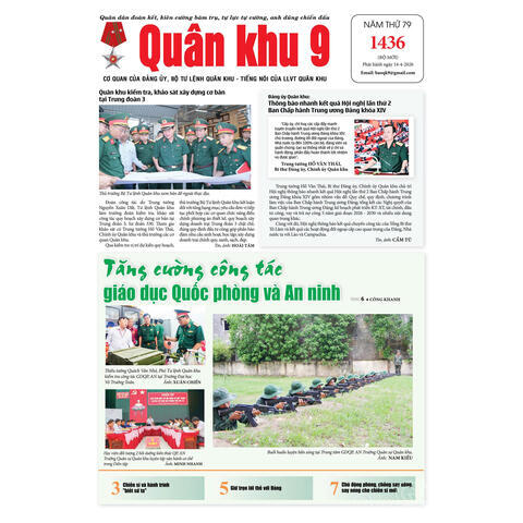 Báo in số 1436, ra ngày 14/4/2026