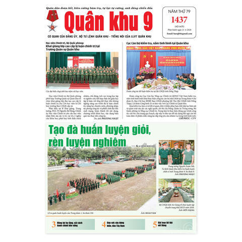 Số báo in 1437, ra ngày 21/4/2026