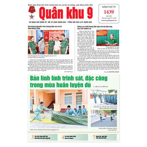 Số báo in 1439, ra ngày 07/5/2026