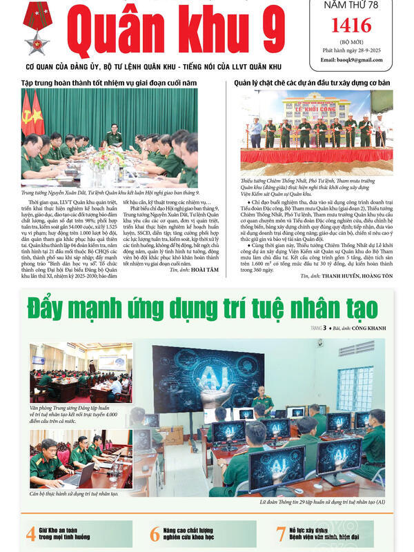 Số báo 1416 ngày 28/9